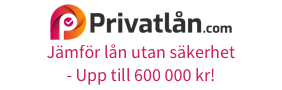 Jämför privatlån upp till 600 000 kr